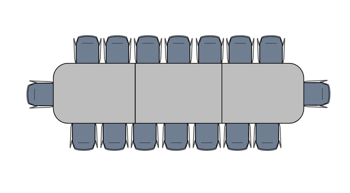 Jednací stůl ATE 140X500 SUNRISE